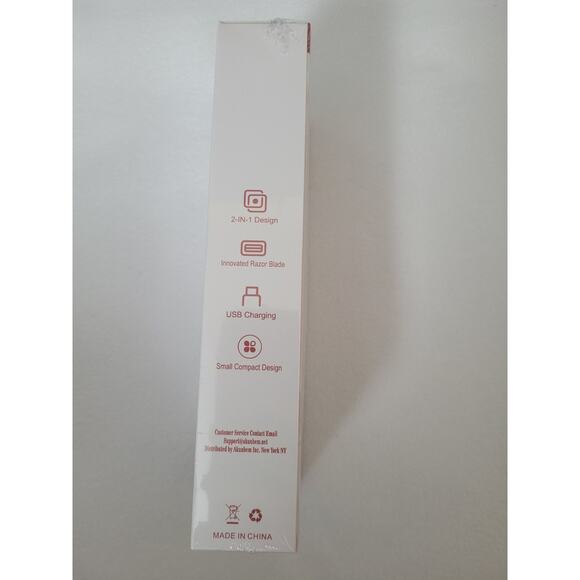 2 in 1 Womens Electric Bikini Razor Dual Head Waterproof Wet & Dry Use Razor - Picture 6 of 9